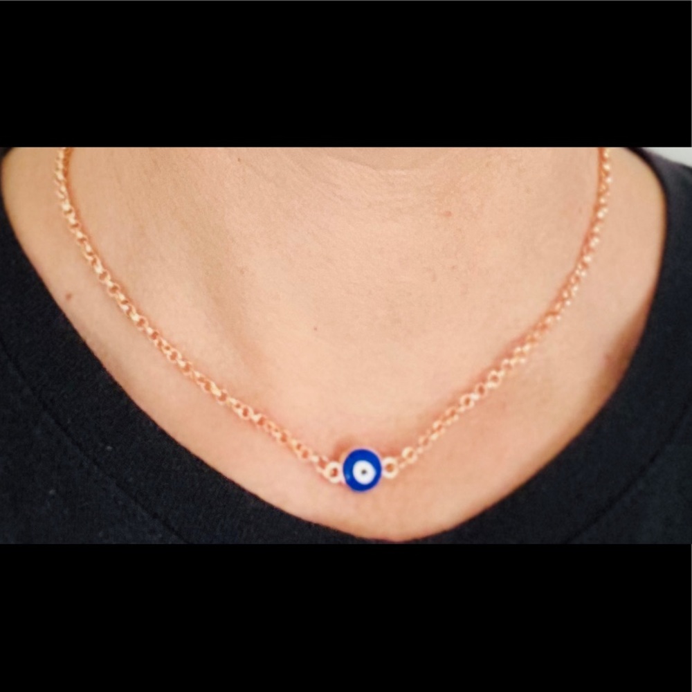 Evil eye necklace